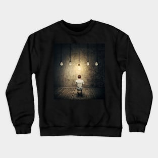 idea concept Crewneck Sweatshirt